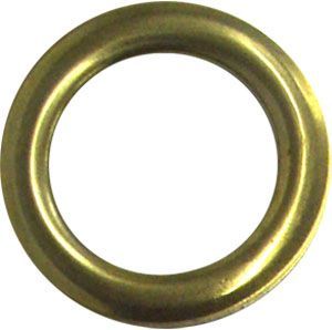 zeilring messing